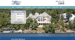 Desktop Screenshot of crystalwatervillas.com